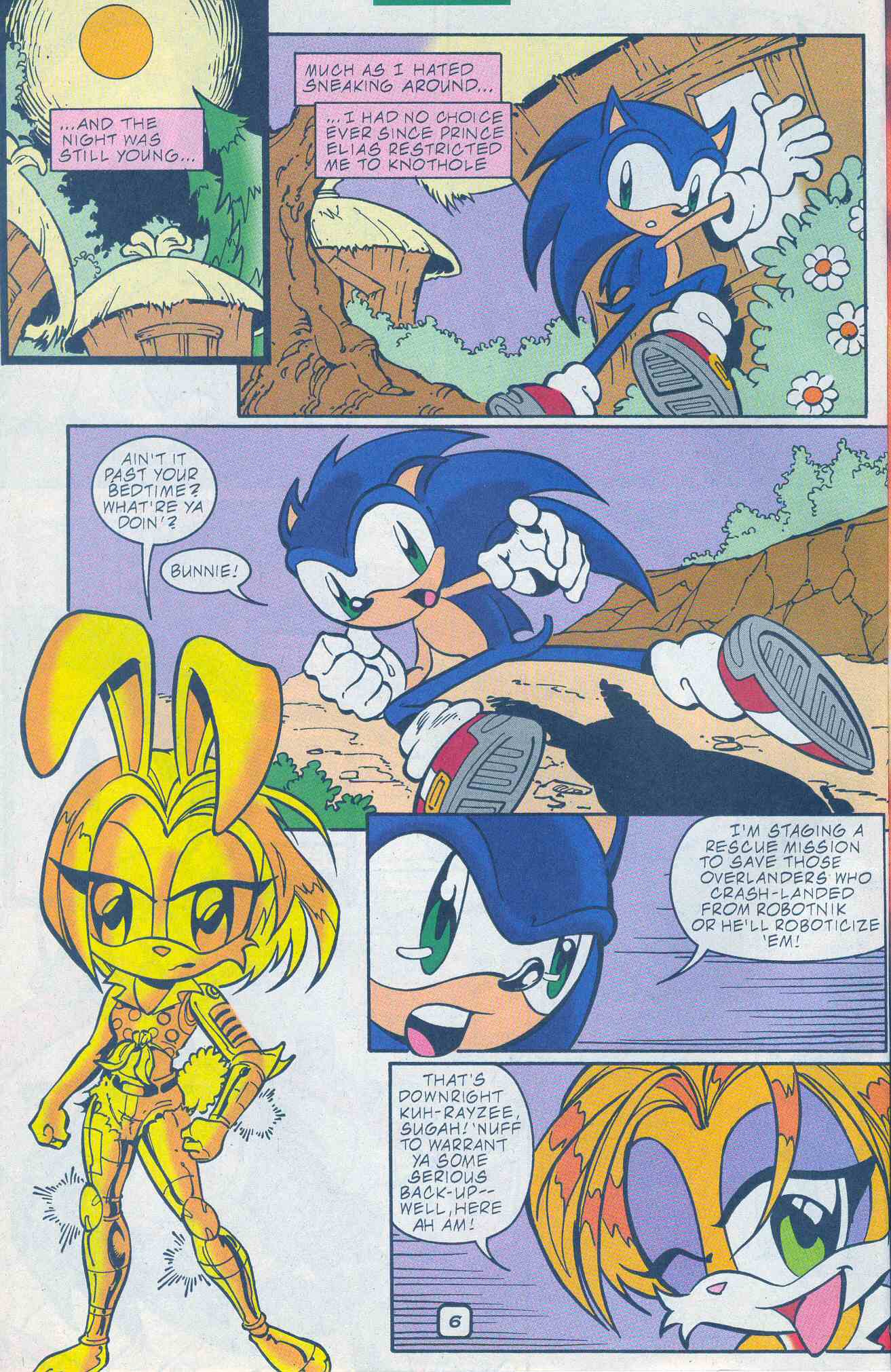 Sonic - Archie Adventure Series May 2001 Page 06